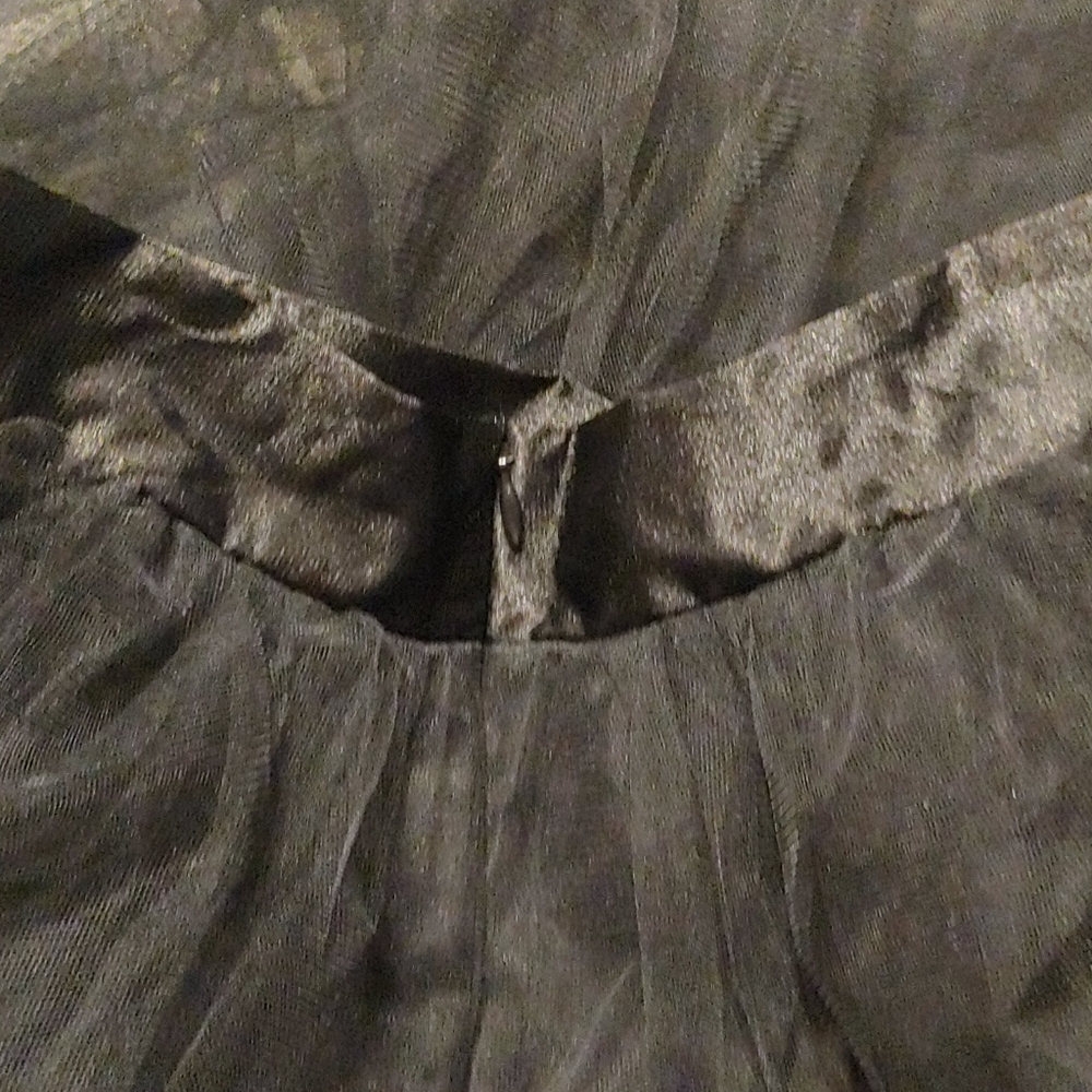 Black Tuell Skirt - Picture 2 of 9
